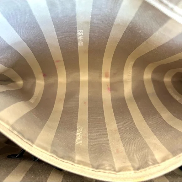 BRAHMIN Vivian Dome Tricolor Structure Croc Leather Luxury Shoulder Tote Satchel - Picture 15 of 16